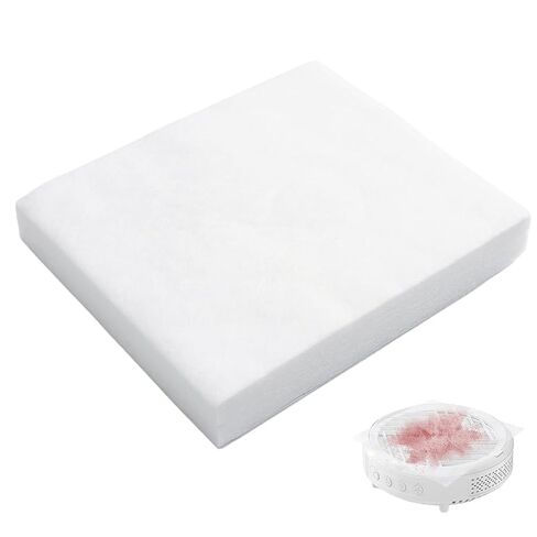 200 Sheets Disposable Nail Dust Collector Filter Paper, Replacement Dust Vacuum Filters for Nail Dust Extractor Machines, PP Filter Sheets for Nail Tech Home & Salon Use in Saudi Arabia