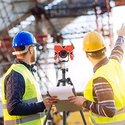 حامل ثلاثي من ألياف الكربون لأعمدة المنشور، بطول 6 أقدام/1.8 متر وارتفاع قابل للتعديل، لمحطات مسح الأراضي الإجمالية، أسود in Kuwait