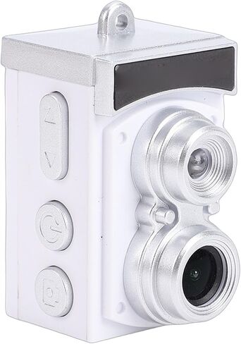 كاميرا Ciciglow Retro CCD، صور 8.6 ميجابكسل فيديو 1080 بكسل، شاشة 1.14 بوصة، عدسة زاوية واسعة 120 درجة، مع بطارية 300 مللي أمبير في الساعة للتصوير الفوتوغرافي أثناء السفر للطلاب الأولاد والبنات (أسود #11) in Kuwait