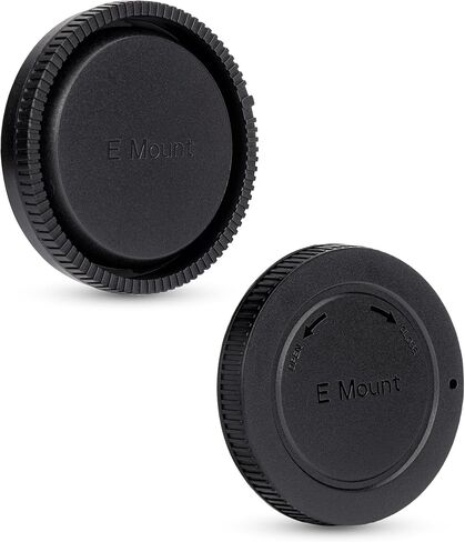 JJC E-Mount Body Cap Rear Lens Cover & 40.5mm UV Filter for Sony A6000 A6100 A6300 A6400 A6500 A6700 A5100 ZV-E10 ZV-E1 A7C A7CII Camera with E PZ 16-50mm Lens or FE 28-60mm Kit Lens in Saudi Arabia