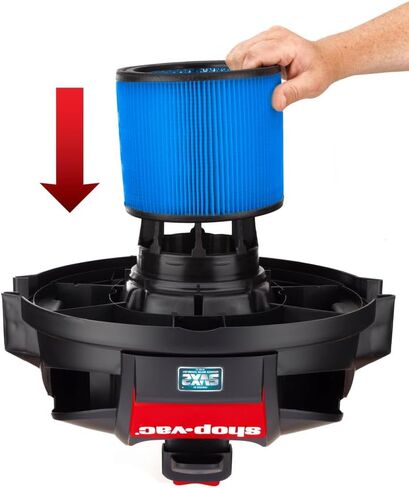 مرشح خرطوشة Shop-Vac 903-50-00 Ultra Web® لالتقاط الرطب أو الجاف، أزرق (9035000) in Saudi Arabia