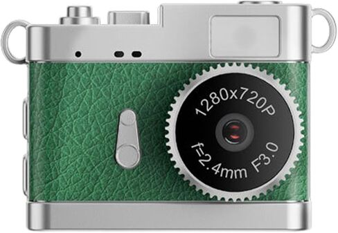 Keychain Camera, 1080P Retro Digital Camera with 0.96 Inch Color Screen LED Light, Portable Tiny Video Recorder for Travel Study Recording (Black) in Saudi Arabia