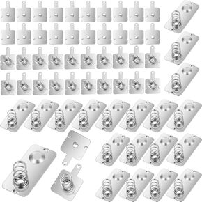 20 Pairs AA Battery Spring- Metal Remote Control Springs Battery Contact Plates Replacement - AA Batteries Spring for Remote Control Charger Electronic Devices in Kuwait