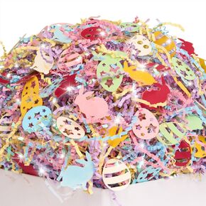 الورق معرض 1 رطل قوس قزح قوس قزح العشب العشب المقطوع ، الورق ، حشو الورق الأنسجة المزيفة وسادة الفراش الحرف ، الذكرى السنوية ، العودة إلى المدرسة ، عيد ميلاد صناديق سلة الهدايا in Kuwait