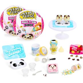 Miga's Miniverse Make It Mini Diner Series 4 (2 Pack) ، Mini Collectibles - Mystery Blind Packaging ، DIY ، Resin Play ، Foodlica Food ، Not Ediber ، Collectors ، 8+ in Kuwait
