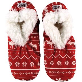 Lazy One Women's Moose & Bear Fuzzy Slippers in Kuwait