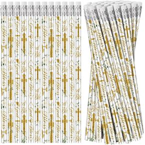 120 قطعة من أقلام الرصاص لتقدير سائق الحافلة المدرسية، أقلام الرصاص الصفراء للحافلة المدرسية، أقلام رصاص لطيفة مع ممحاة للهدايا المدرسية، مستلزمات الرسم in Kuwait