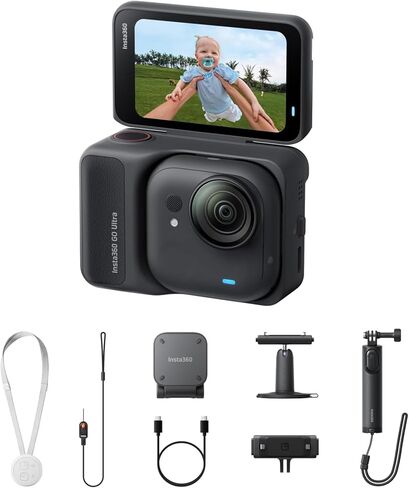Insta360 GO Ultra Essentials Bundle - Black (CINSABEA_GOULTRA06) in Saudi Arabia