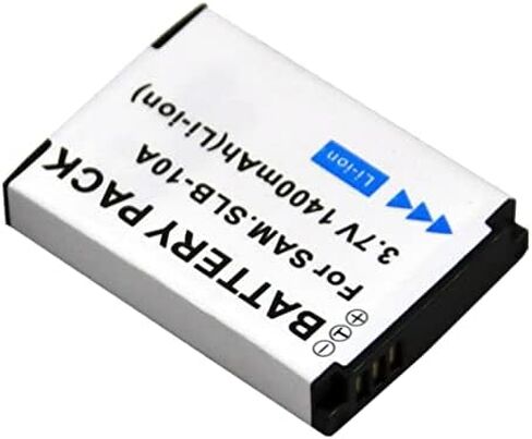 2X SLB-10A بطارية + شاحن USB واحد ل ex2f hz10w it100 p1000 sl720 wb151 wb151f wb152f wb200f wb2100 wb280f wb500 wb550 wb690 wb700 wb710 wb750 wb800f wb850 wb850f wb855f hmx-u10 u100 s1a in Kuwait