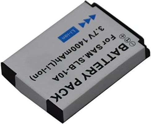 2X SLB-10A بطارية + شاحن USB واحد ل ex2f hz10w it100 p1000 sl720 wb151 wb151f wb152f wb200f wb2100 wb280f wb500 wb550 wb690 wb700 wb710 wb750 wb800f wb850 wb850f wb855f hmx-u10 u100 s1a in Kuwait