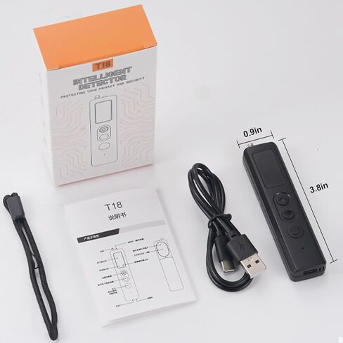 كاشفات الكاميرا الخفية، كاشف تعقب الإشارات اللاسلكية بنظام تحديد المواقع العالمي (GPS) المحمول، كاشف أخطاء 5 مستويات حساسية للمنزل، الفندق، السفر، المكتب، الحمام in Kuwait