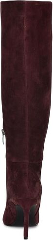 Nine West Women's Richy Boot, Dark Red Suede 603, 7.5 in Saudi Arabia