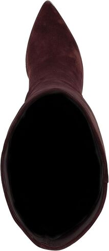 Nine West Women's Richy Boot, Dark Red Suede 603, 7.5 in Saudi Arabia