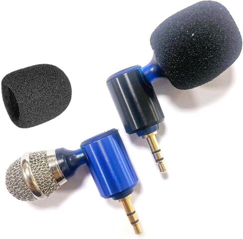 High Fidelitys 3.5mm Camera Microphone for Professional Omnidirectional Mic Easy to Use with Cameras PC Microphone in Saudi Arabia