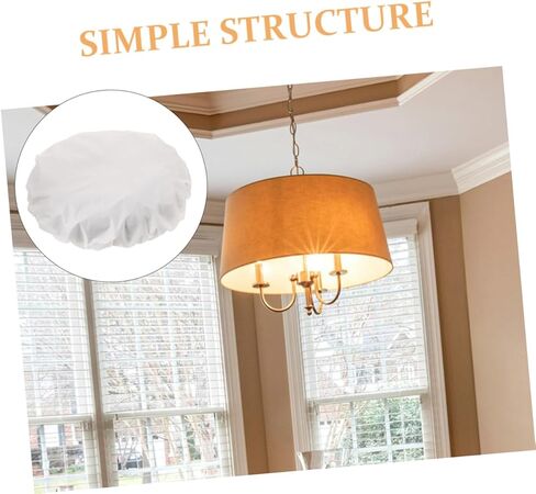 Homoyoyo Pendant Lamp Diffuser Shade Light Barrier Cover for Chandeliers Table Lamps Glare White Accessory in Saudi Arabia