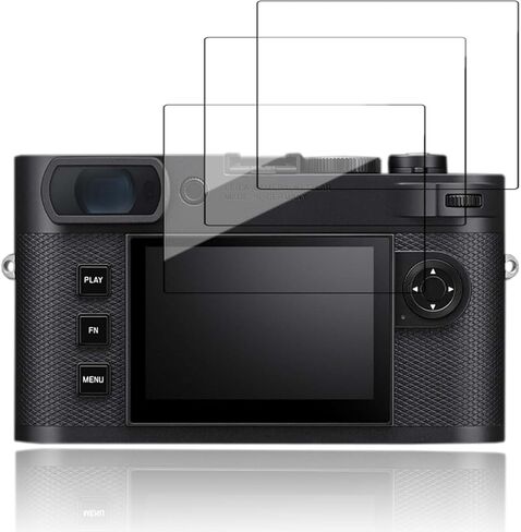 [3 عبوات] واقي شاشة لـ Leica M EV1، زجاج مقسى عالي الدقة، صلابة 9 ساعات، خدش، مضاد لبصمات الأصابع، واقي غشاء من الزجاج المقوى لكاميرا Leica M EV1 in Saudi Arabia
