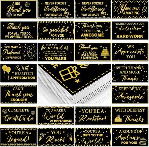 Tinlade 24 Designs We Appreciate You Decor Appreciation Party Photo Booth Props Blue Gold Thank You Party Decor Props PVC Double Sided Selfie Signs for Employee Volunteer Retirement Teacher Nurse in Saudi Arabia
