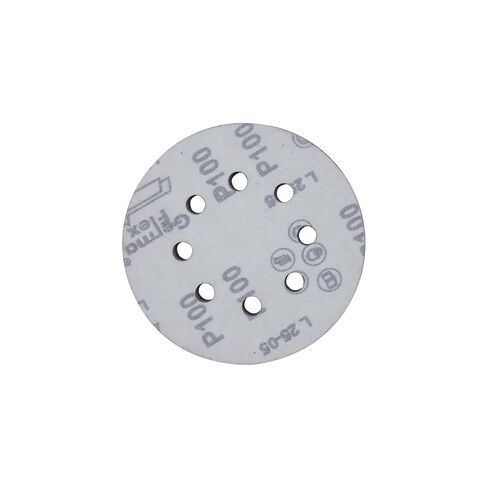 100pcs 5in Sanding Discs Set with 8 Holes | 80 Grits Hook & Loop Round Sandpaper for Random Orbital Sander, for Automotive and Woodworking in Saudi Arabia