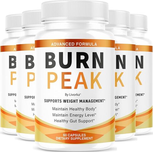 BurnPeak Capsules Advanced Premium Formula All Natural, 60 Capsules for 1 Month in Saudi Arabia