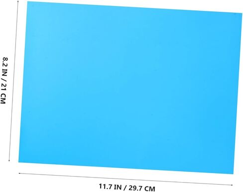 NUOBESTY 5pcs Transparency Sheets PVC Translucent Film for Reading Aid Photography Theater Lighting and Creative Projects Red Yellow Blue Green Pink Overlays in Saudi Arabia