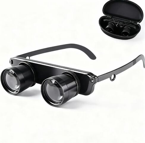 Portable 3-in-1 Optical Combo: Binoculars, Magnifier & Eyeglass - Adjustable for Outdoor Activities in Saudi Arabia