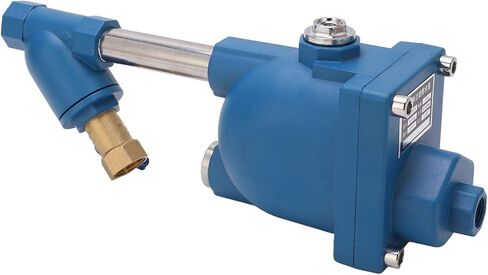 Air Compressor Automatic Drainer, 2.5MPa Aluminum Alloy Storage Tank Air Compressor Drainer Brass Ball Valve Mass Flow Pneumatic Drainage Valve for Gas Tank in Saudi Arabia