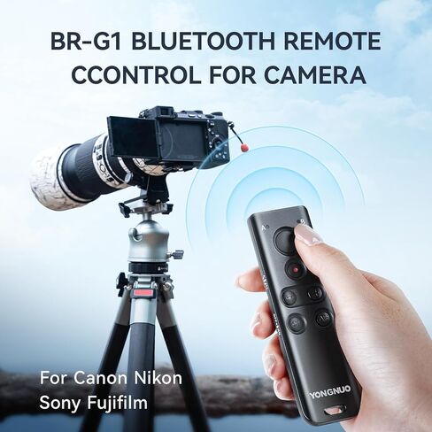 جهاز تحكم عن بعد لكاميرا بلوتوث YONGNUO BR-G1 لكاميرات Canon Nikon Sony Fujifilm in Saudi Arabia