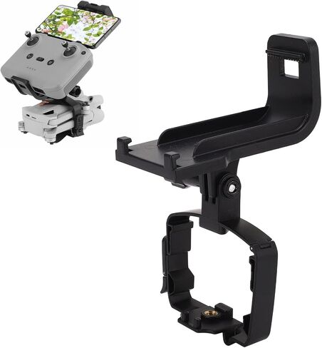 Drone Handheld Stabilizer Bracket Multi Angle Adjustable Gimbal Camera Mount Holder Grip Compatible with Mini 3 Pro RCN1 Controller Black Plastic 3 Accessories in Saudi Arabia