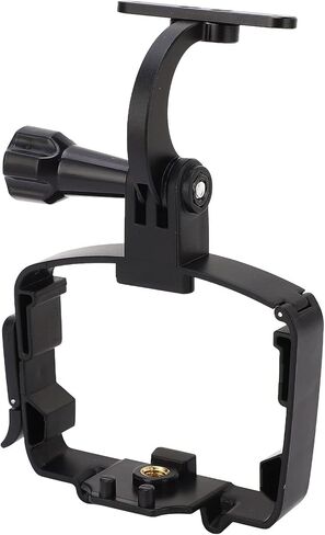 Drone Gimbal Stabilizer Bracket Multi Angle Adjustable Aluminum Alloy Handheld Mount Grip for Mini 3 Pro Professional Photography Equipment Black in Saudi Arabia