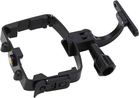 Drone Gimbal Stabilizer Bracket Multi Angle Adjustable Aluminum Alloy Handheld Mount Grip for Mini 3 Pro Professional Photography Equipment Black in Saudi Arabia