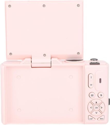 Eujgoov 5K Digital Camera, 75MP Photography Camera with 18X Digital Zoom 3 Inch 180 Degree Flip Screen for Vlogging Live Streaming and Webcasting in Saudi Arabia