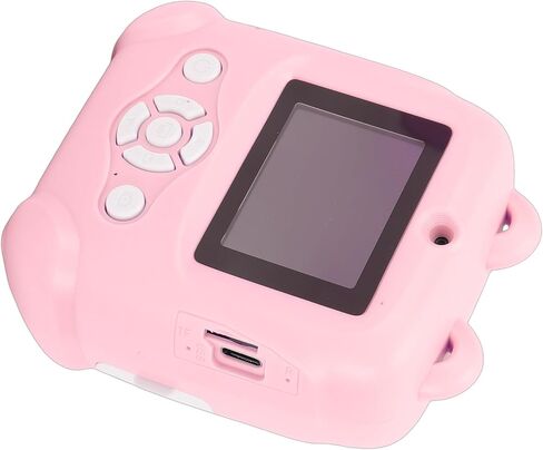 VBESTLIFE Kids Instant Print Camera, 48MP HD 1080P 16X Zoom Inkless Printing Camera with 2.4 Inch Screen, for Children Photography and Fun Selfies (Roseate) in Saudi Arabia