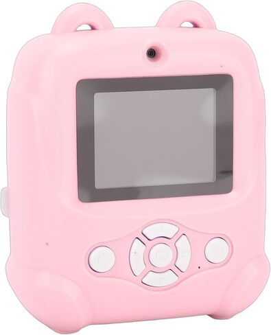 VBESTLIFE Kids Instant Print Camera, 48MP HD 1080P 16X Zoom Inkless Printing Camera with 2.4 Inch Screen, for Children Photography and Fun Selfies (Roseate) in Saudi Arabia