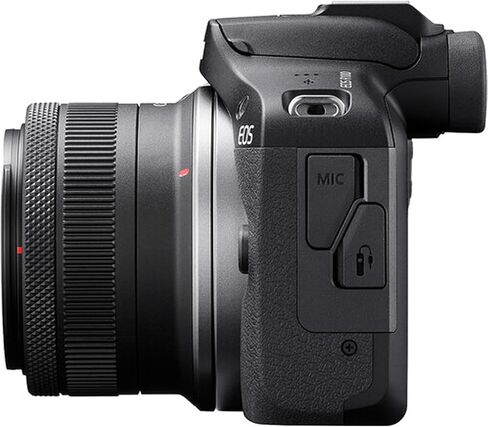 Canon EOS R100 24.2MP APS-C CMOS Sensor Mirrorless Camera with 18-45mm Lens + 64GB Memory, LED Video Light, Filter, Tripod and More (Renewed) in Saudi Arabia