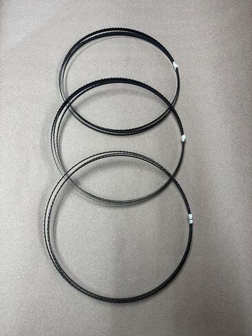 مجموعة شفرات المنشار الحزامي، 105 × 3/8 × 0.025 بوصة، 3 TPI، 3 عبوات، صنع في الولايات المتحدة الأمريكية in Saudi Arabia