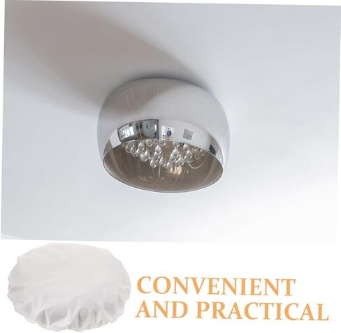 Uonlytech Pendant Light Diffuser Lamp Shade Barrier for Table Lamps Chandeliers Eye Protection White in Saudi Arabia