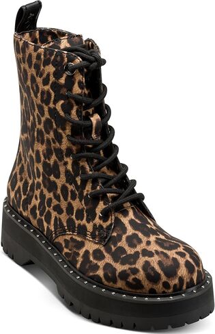 DKNY womens Batu Lug Sole Lace Up Combat Boot in Saudi Arabia