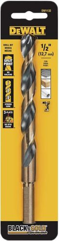 DEWALT DW1132 1/2" Oxide Bit, Black in Saudi Arabia