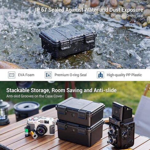 JJC Durable 35mm Film Case with Storage Box Kit for 135 Film Archiving Organization in Saudi Arabia