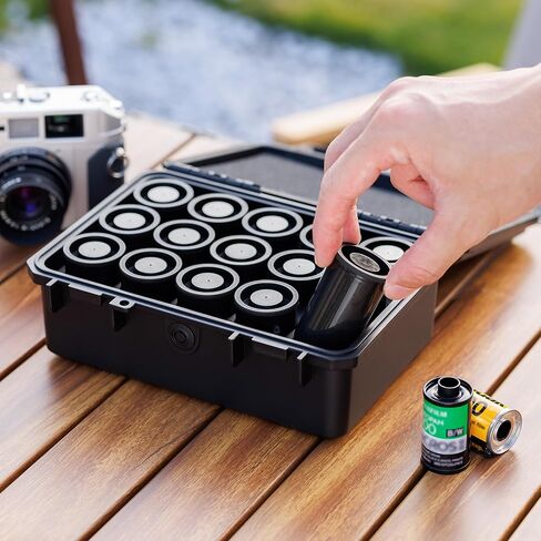 JJC Durable 35mm Film Case with Storage Box Kit for 135 Film Archiving Organization in Saudi Arabia