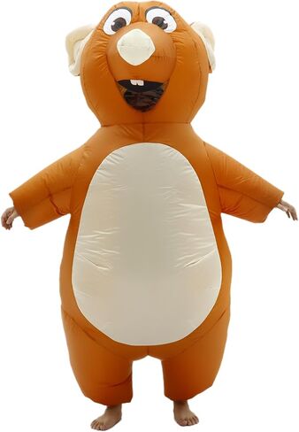 Fox Costume Inflatable Costume For Women Man Halloween Party in Saudi Arabia