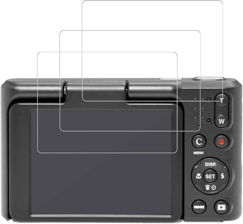 واقي شاشة لـ KODAK Pixpro C1 - كاميرا رقمية فائقة الصغر، طبقة حماية عالية الدقة وواقي شاشة صلابة 6 ساعات، سهل التركيب، مضاد للخدش، جودة عالية الدقة، (3 عبوات) in Kuwait