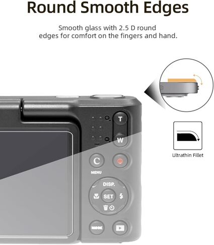 واقي شاشة لـ KODAK Pixpro C1 - كاميرا رقمية فائقة الصغر، طبقة حماية عالية الدقة وواقي شاشة صلابة 6 ساعات، سهل التركيب، مضاد للخدش، جودة عالية الدقة، (3 عبوات) in Kuwait