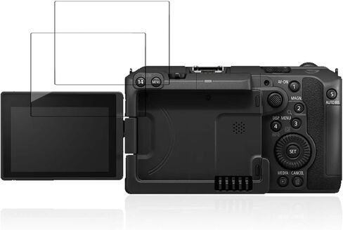 واقي شاشة لكاميرا Canon EOS C50، زجاج مقسى عالي الدقة، صلابة 9 ساعات، خدش، مضاد لبصمات الأصابع، واقي غشاء من الزجاج المقوى لكاميرا Canon EOS C50 [عبوة من قطعتين] in Saudi Arabia