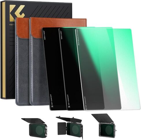 K&F Square ND+Black Mist Filter Kit, ND8&ND64&1/4 Black Mist in Saudi Arabia