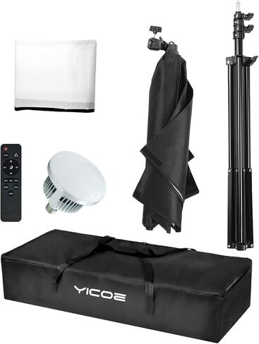 Softbox Photography Lighting Kit Professional Photo Studio Equipment 20"X28" Studio Photography Light with 5700K Energy Saving Light Bulb for Filming,YouTube Video,Model,Advertising Shooting in Saudi Arabia
