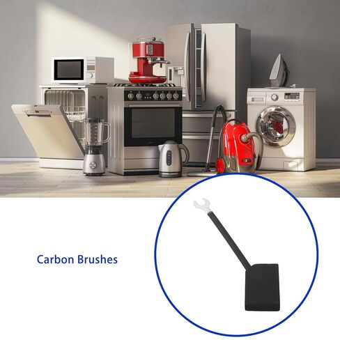 Create idea 2Pcs Electric Motor Carbon Brushes 30 x 20 x 7mm for Power Tools Household Appliances in Saudi Arabia