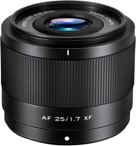 25mm f/1.7 APS-C Prime Lens for Fujifilm X-Mount - Fast Autofocus Large Aperture Lens Compatible with Fuji X-T30 X-T3 X-T4 X-E4 X-S10 X-Pro3 X-T100 X-A7 - Ideal for Portraits & Low Light Photography in Kuwait
