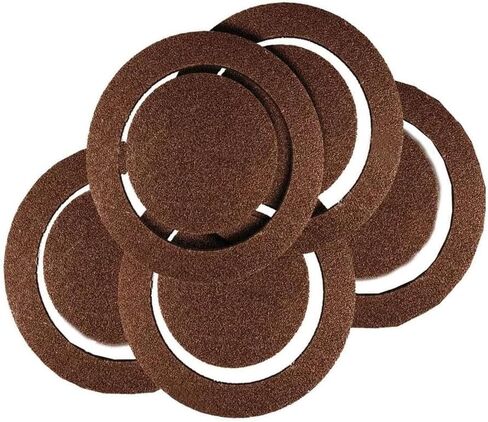 5 Pack Replacement RW9217 5 Inch 220 Grit Sanding Disc for Rockwell RK4245K RK4247K Models in Saudi Arabia