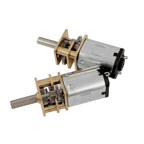 6pcs GA12-N20 Micro Metal Gear DC 3V 6V 12V Motor Gear 30RPM 50RPM 60RPM 100RPM 150RPM 200RPM 300RPM 600RPM 1000RPM Wheel Gear Motor(800RPM_12V) in Saudi Arabia